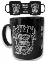 Gas Monkey Garage Kaffeebecher Blood Sweat and Beers Coffee Mug Black
