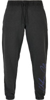 Urban Classics Script Logo Sweatpants Black