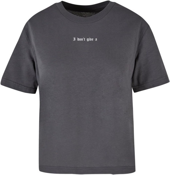 Miss Tee Damen T-Shirt I Don't Give A Tee MST009