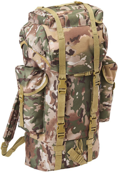 Brandit Tasche Nylon Rucksack in Tactical Camo