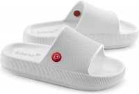 Schu'zz Schuzz Damen Badelatschen CLAQUETTE Femme Farine / Weiß Schu'zz Schuzz Damen Badelatschen CLAQUETTE Femme Farine / Weiß