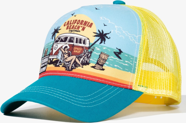 King Kerosin Trucker Cap KKU2C033 Hellblau