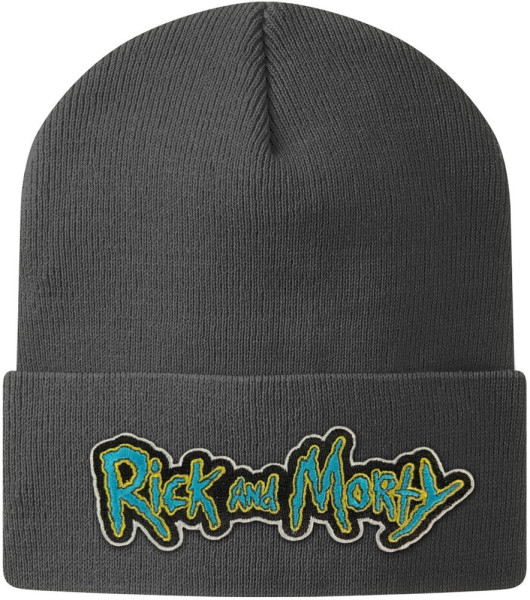 Rick And Morty Beanie Mütze Darkgrey