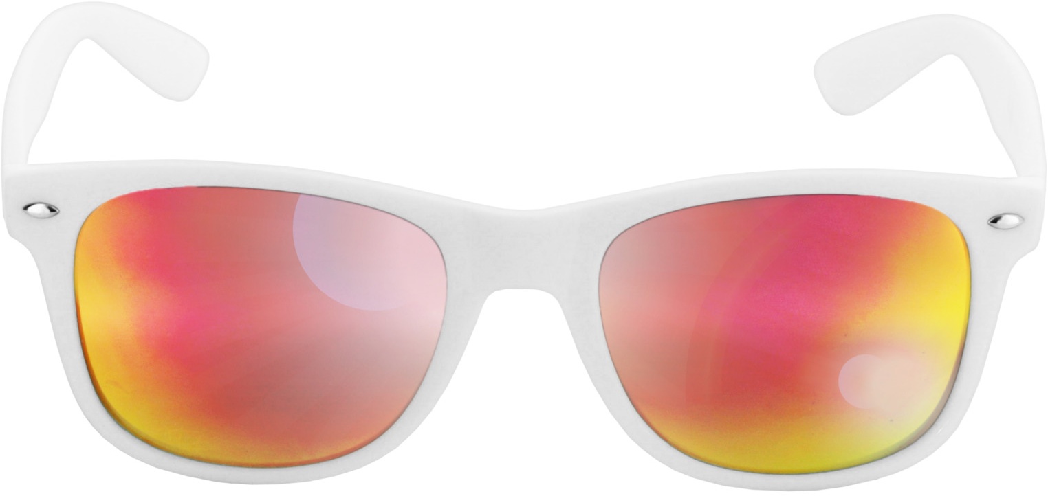 MSTRDS Sunglasses Mirror | Sun Lifestyle Sunglasses Men | Likoma White/Red Glasses 