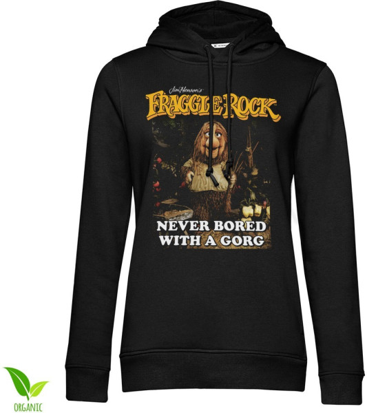 Fraggle Rock Damen Never Bored With A Gorg Girls Hoodie