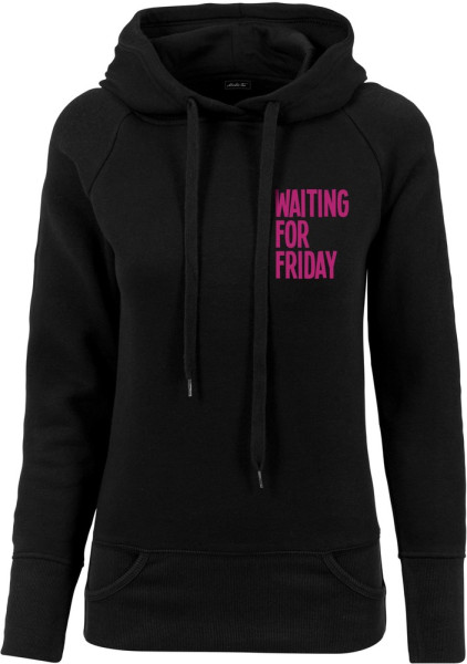 Mister Tee Damen Ladies Waiting For Friday Hoody
