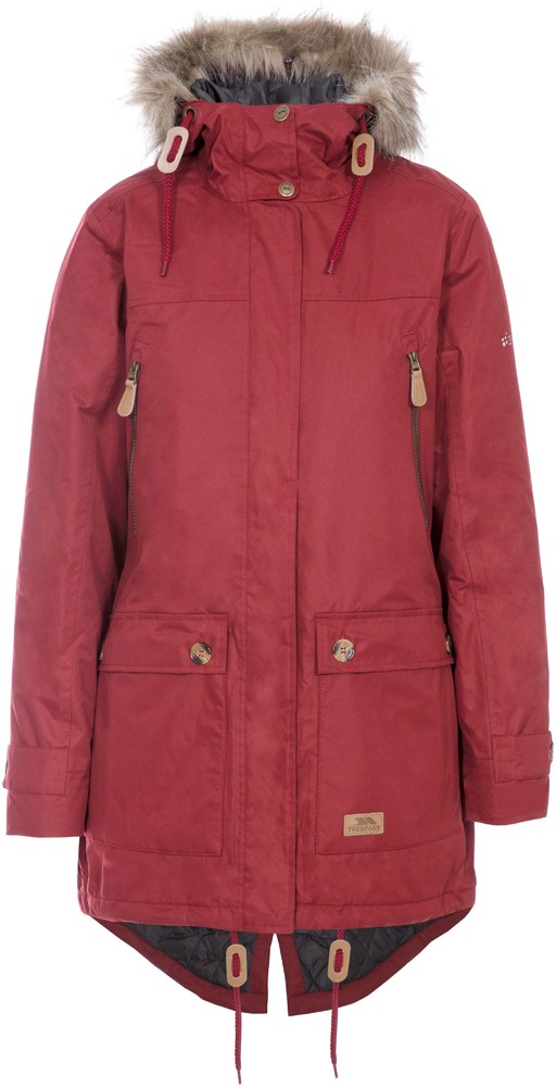 Trespass Damen Regenjacke Clea - Female Jacke Tp50 Merlot - Damen