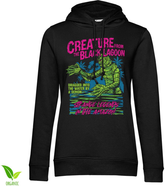 Universal Monsters Damen The Creature From The Black Lagoon Girly Hoodie UV-57-MON014-H91-6