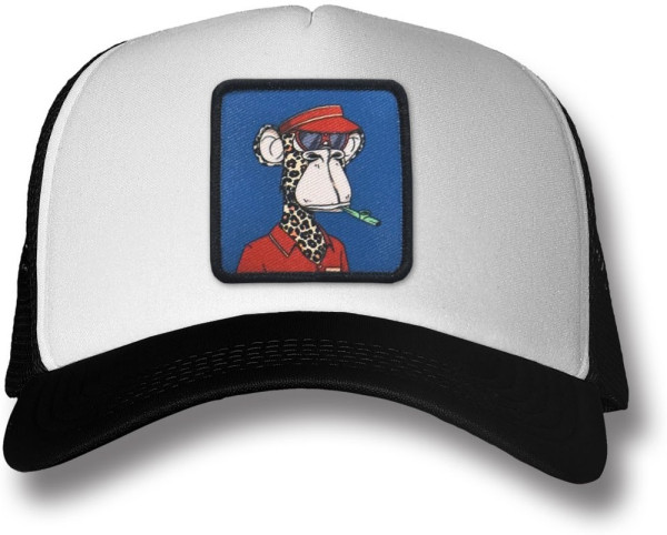 Bored of Directors Ape 769 - El Chez Trucker Cap White/Black