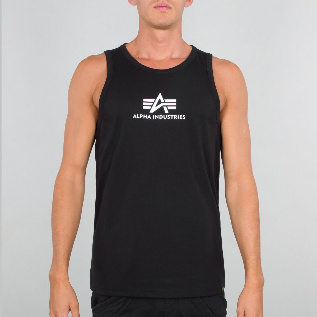 Alpha Industries Basic Tank T-Shirt / Unisex Schwarz - Herren / Unisex