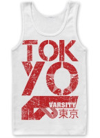 Hybris Tokyo Varsity Tank Top White Hybris Tokyo Varsity Tank Top White