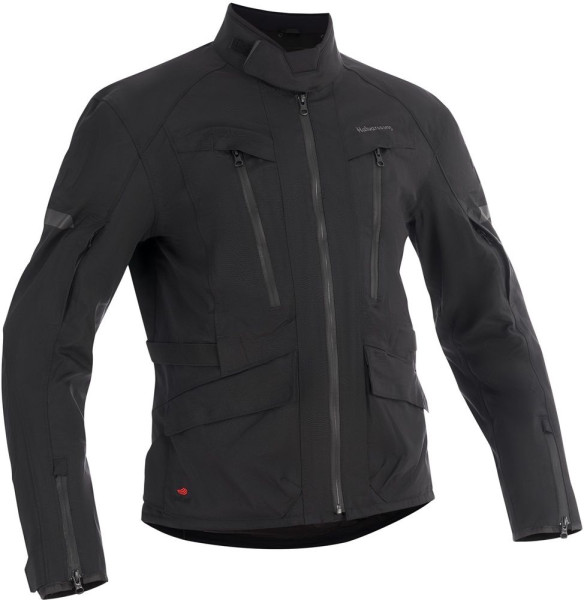 Halvarssons Motorrad Jacke Textile Jacket Gruven Black 710-23060100