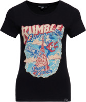 Queen Kerosin Damen Print T-Shirt "Rumble Queen" QKI31005