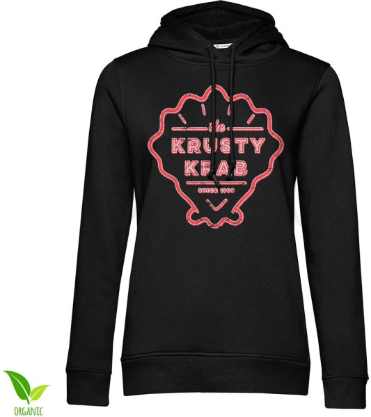 Spongebob The Krusty Krab Since 1999 Girls Damen Hoodie Black