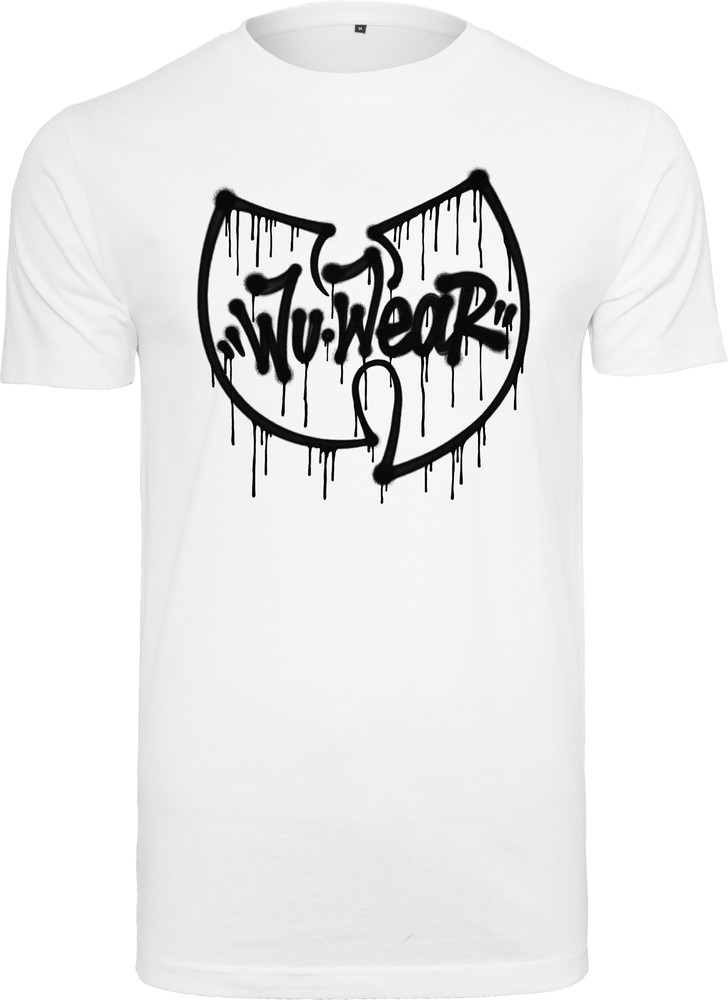 Wu-Wear Dripping Logo Tee Weiß - Herren / Unisex