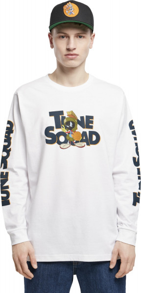 Mister Tee Space Jam Taz Pose Longsleeve White