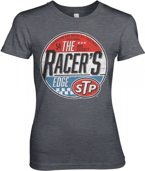 STP The Racer's Edge Girly Tee Damen T-Shirt Dark-Heather