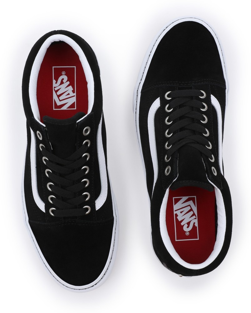 Vans Unisex Lifestyle Classic FTW Sneaker Old Skool Aiming 4 Your Heart Black White Schuhe Herren Lifestyle kustom kult