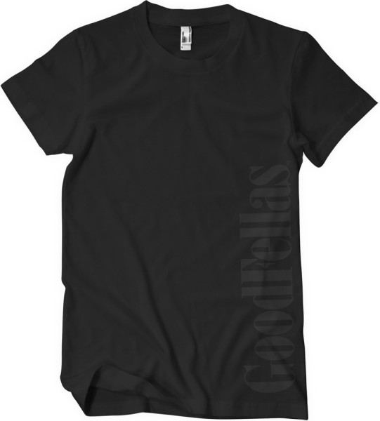 Goodfellas Vertical Logo T-Shirt Black