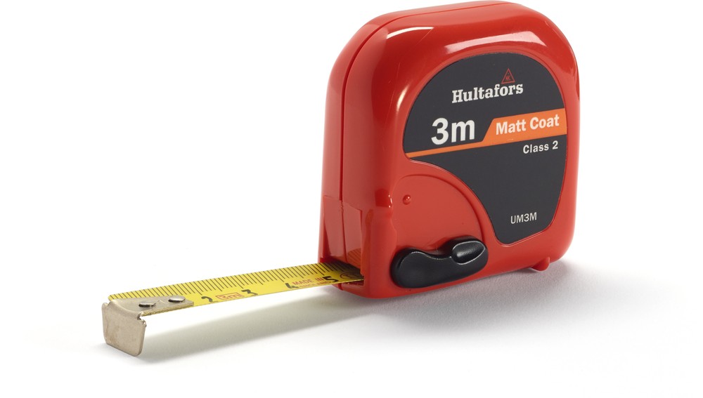 Hultafors Messgerät Bandmaß einfach 3m - Herren / Unisex