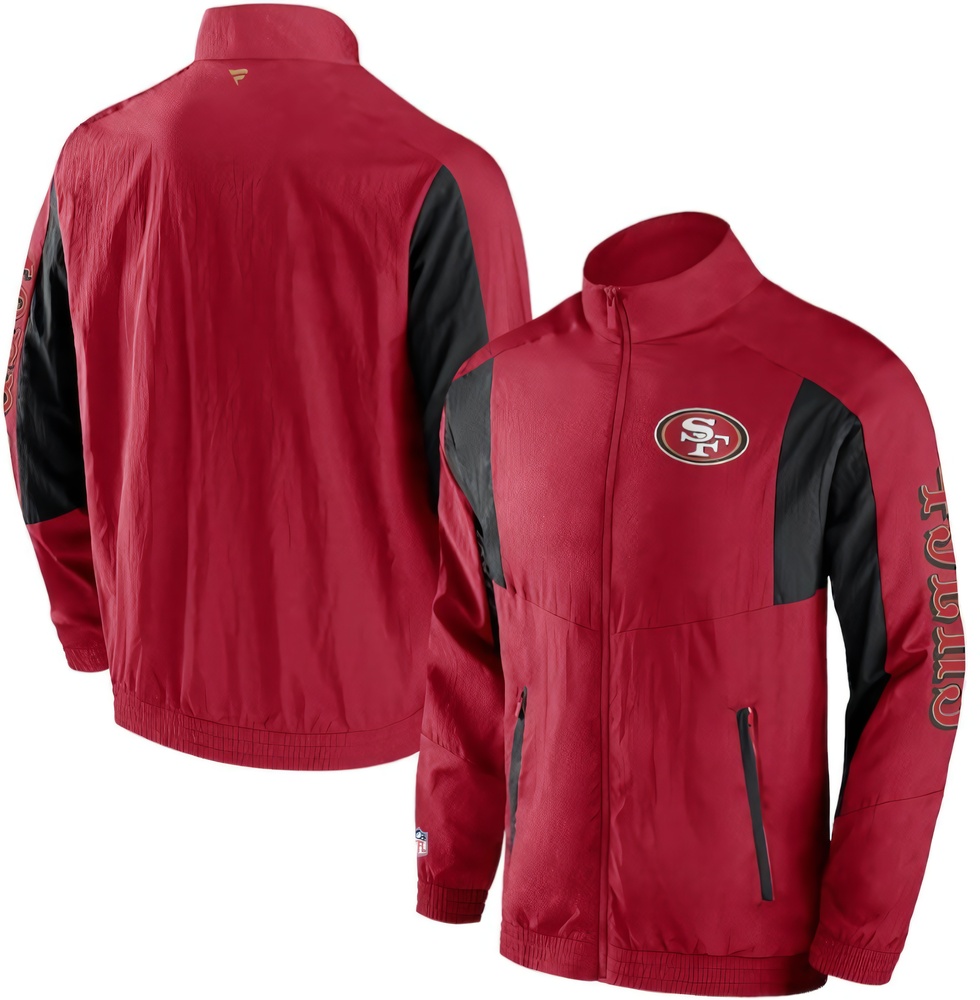 San Francisco 49ers Woven Track Jacke 5200407 - Herren / Unisex