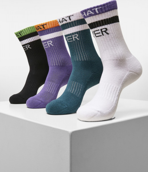 Urban Classics Whatever Socks 4-Pack Multicolor