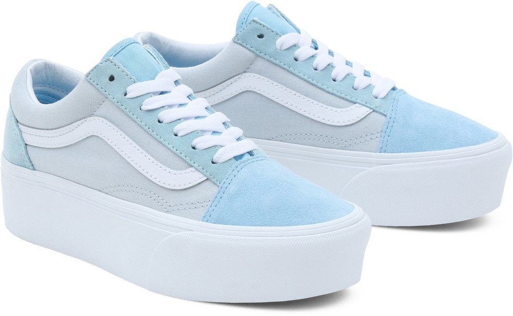 Vans Blue Polyester Men's Sneaker