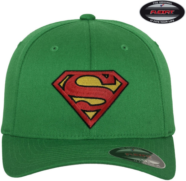 Superman Flexfit Cap Green