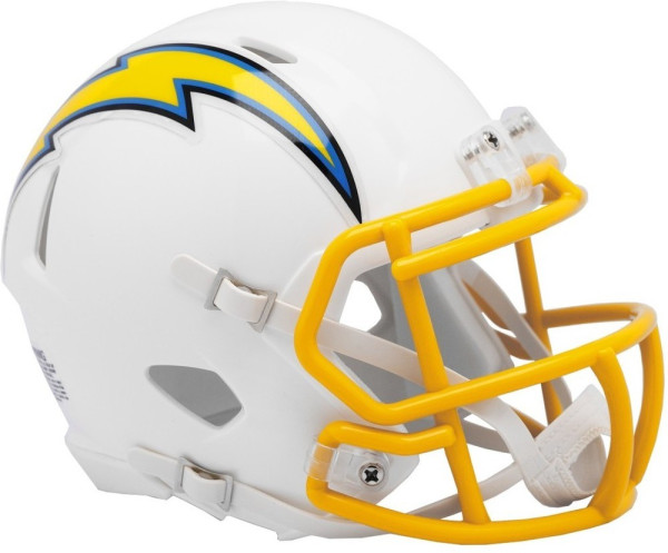 Los Angeles Chargers Mini Helm SPEED American Football NFL Blau