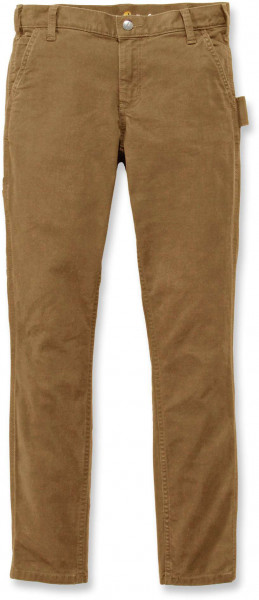 Carhartt Damen Hose Slim-Fit Crawford Pant Yukon