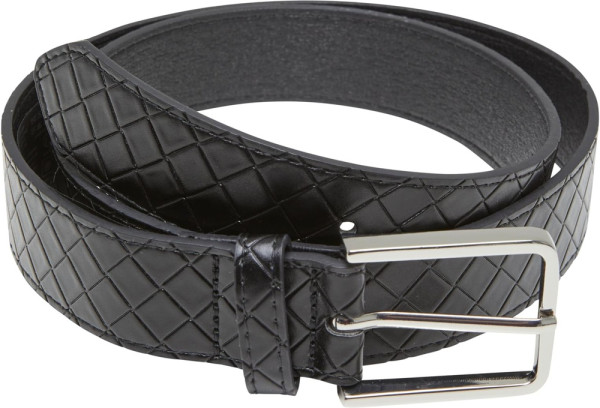 Urban Classics Woven Embossed Synthetic Leather Belt TB7217