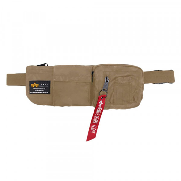 Alpha Industries Tasche Crew Utility Bag Sand