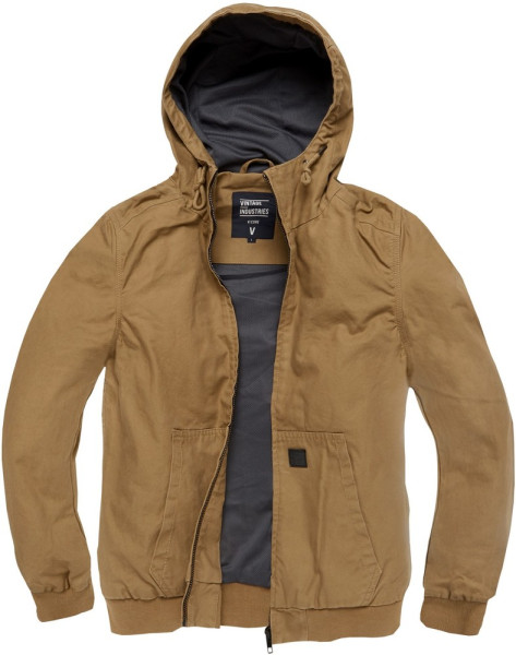 Vintage Industries Übergangsjacke Arrow Jacket Dark Tan