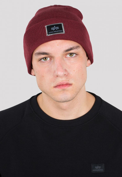 Alpha Industries X-Fit Beanie Mützen Burgundy