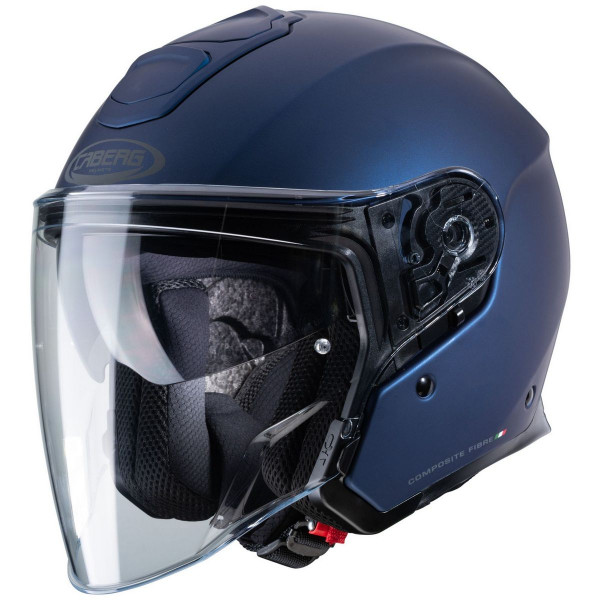 Caberg Motorrad Jethelm Flyon Matt Blau Yama