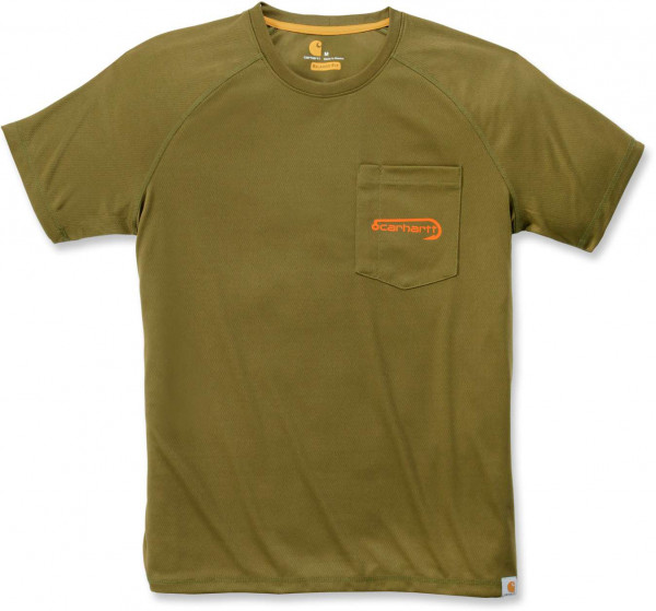 Carhartt Herren T-Shirt Fishing T-Shirt S/S Fir Green