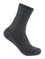 Carhartt Damen Socken Synthetic-Merino Wool Short Crew Sock Carbon Heather