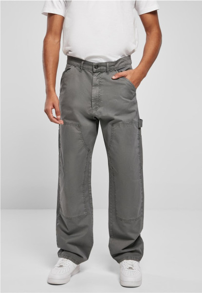 Urban Classics Hose Double Knee Carpenter Trouser Darkshadow