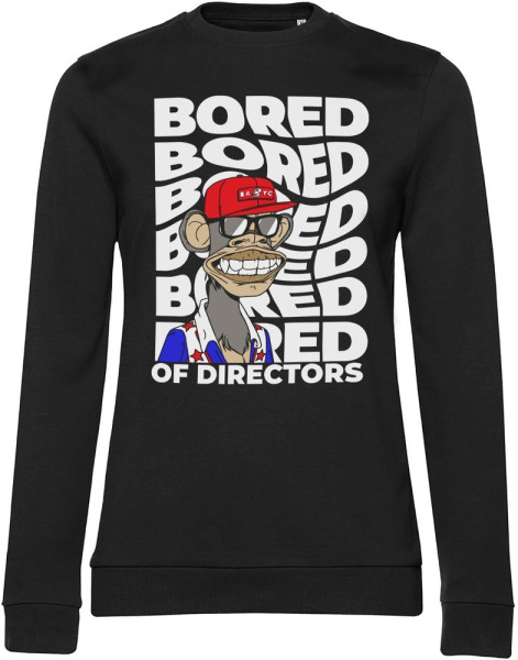 Bored of Directors Bored Girly Damen Sweatshirt Black