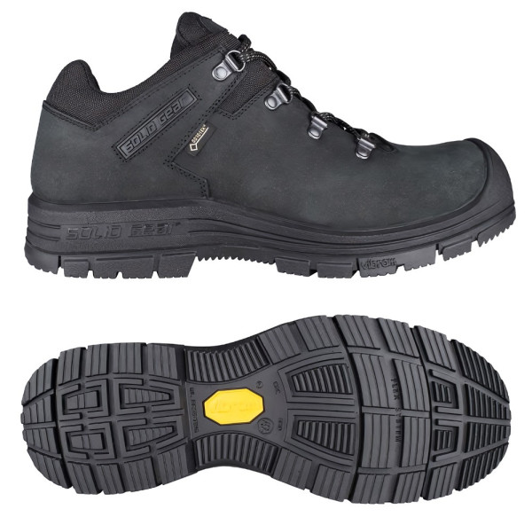 Solid Gear Alpha Sicherheitsschuhe GTX, EN 20345 S3 WR HRO SRC Black