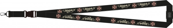 WCC West Coast Choppers Motorcycle Co. Lanyard Black