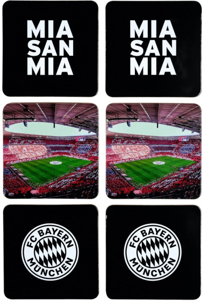 FC Bayern München Korkuntersetzer 6er-Set 32081