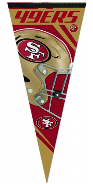 San Francisco 49ers Wimpel BIG VSTR 43x101cm