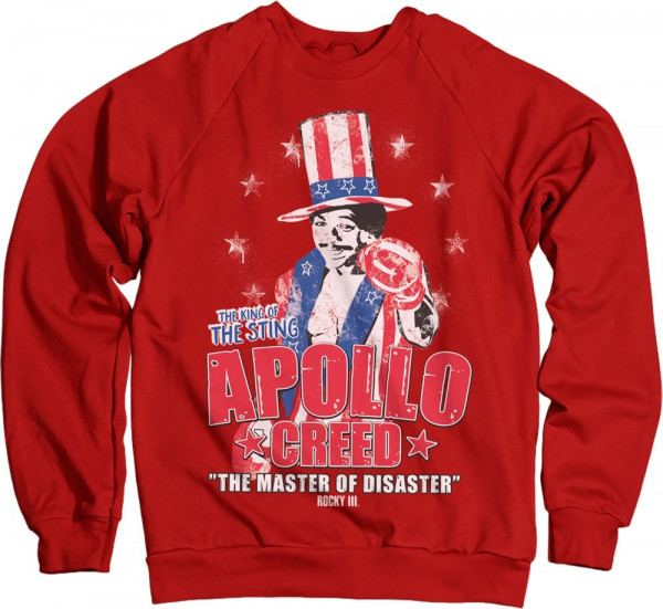 Rocky Apollo Creed Sweatshirt Red