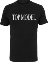 Mister Tee T-Shirt Top Model Tee Black