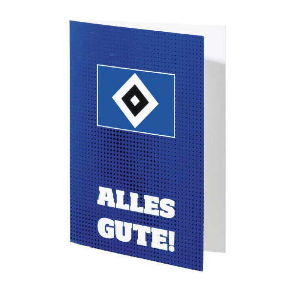 Hamburger SV HSV Grußkarte Fussball