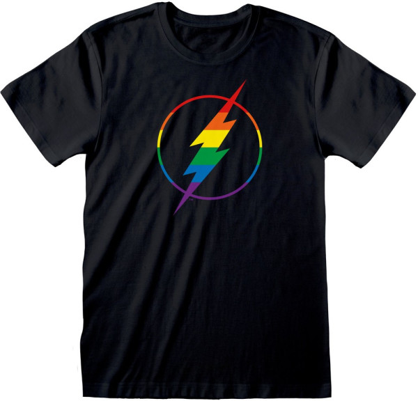 DC Flash – Logo Pride T-Shirt Black