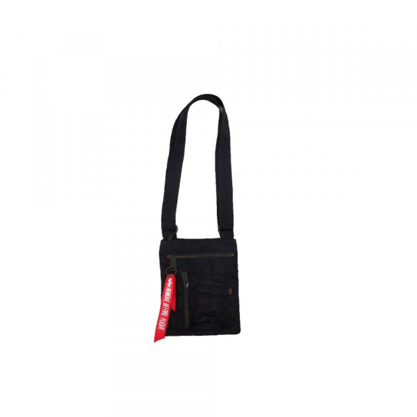 Alpha Industries Crew Messenger Bag Tasche Black