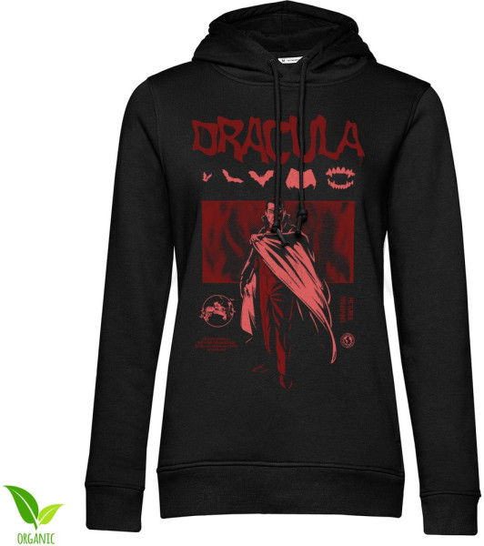 Universal Monsters Damen Retro Dracula Girly Hoodie UV-57-MON009-H68-3