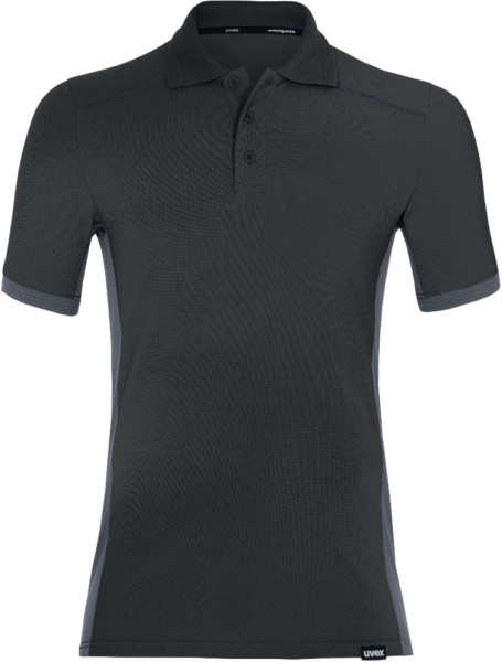 Uvex Poloshirt SuXXeed Industry Grau, Graphit